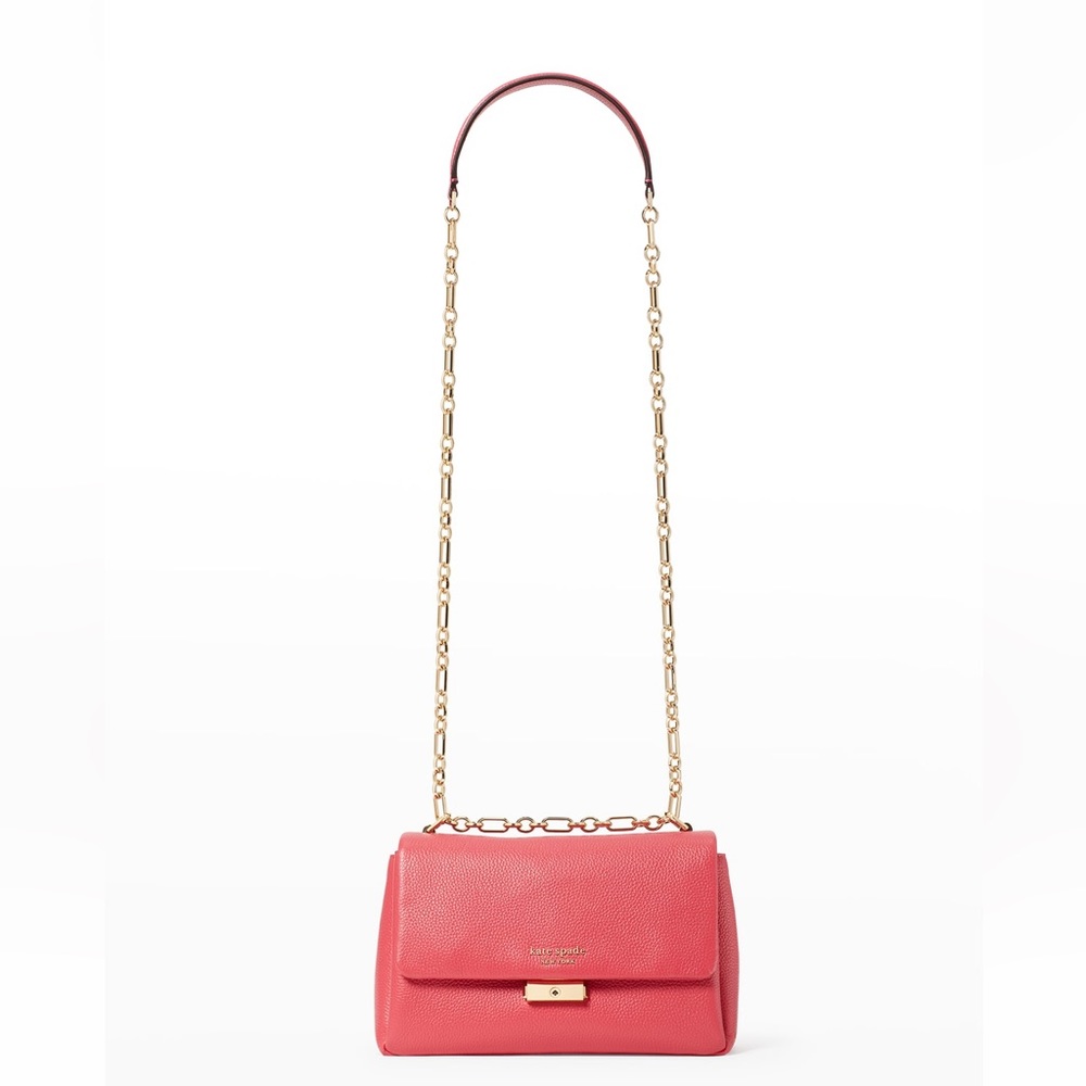 ⚡️NWT⚡️Kate Spade New York Carlyle Leather Chain Shoulder Bag - Picture 9 of 14
